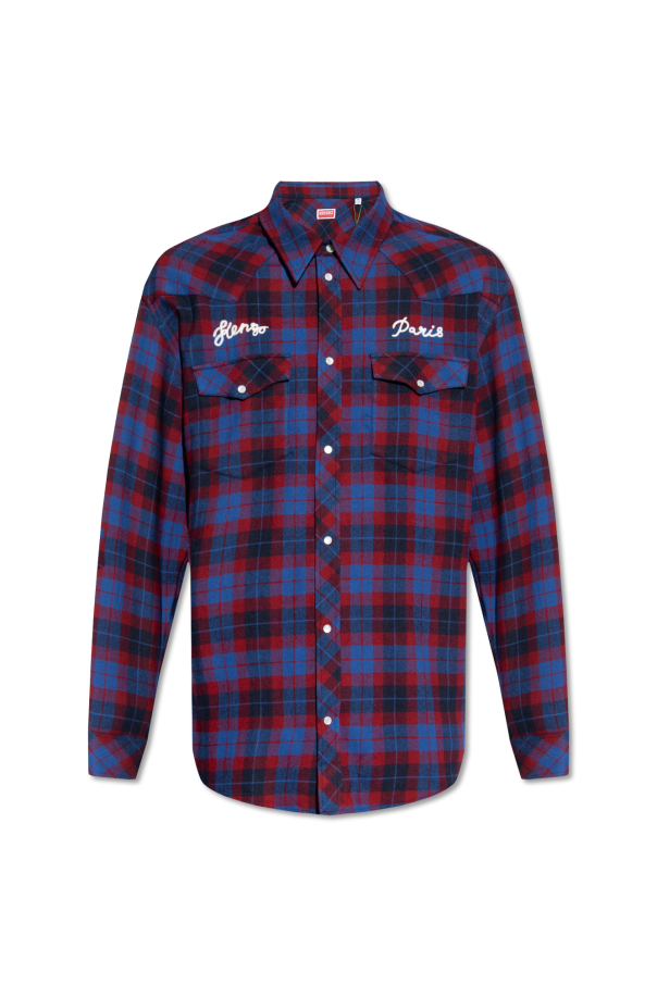 Kenzo Checked shirt | Phpstorm-themesShops | Men's Clothing